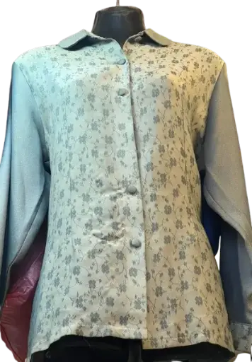 Magenta Floral Knit Sweater